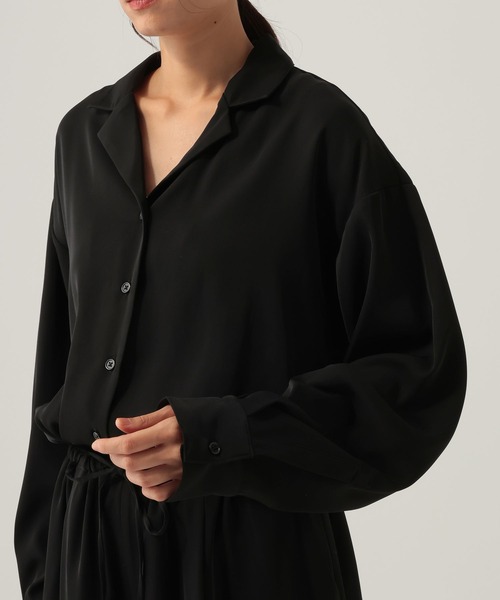 Elura（エルーラ）の「開襟サロペット/612460（サロペット/オーバーオール・レディース・ブラウン/ブラック・FREE）」の14枚目の写真