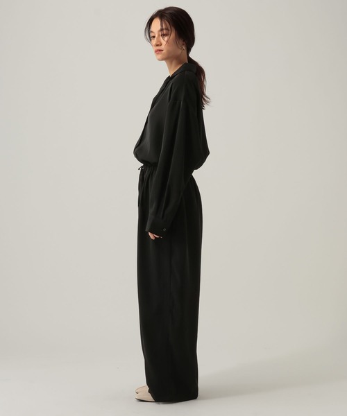 Elura（エルーラ）の「開襟サロペット/612460（サロペット/オーバーオール・レディース・ブラウン/ブラック・FREE）」の11枚目の写真