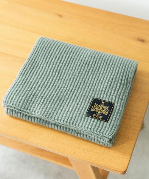 URBAN RESEARCH DOORS（アーバンリサーチドアーズ）の「ハミルトンマフラー（マフラー・メンズ・オフホワイト/ブラック/ブラウン/グリーン系その他・-）」の4枚目の写真