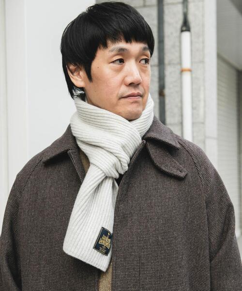 URBAN RESEARCH DOORS（アーバンリサーチドアーズ）の「ハミルトンマフラー（マフラー・メンズ・オフホワイト/ブラック/ブラウン/グリーン系その他・-）」の13枚目の写真