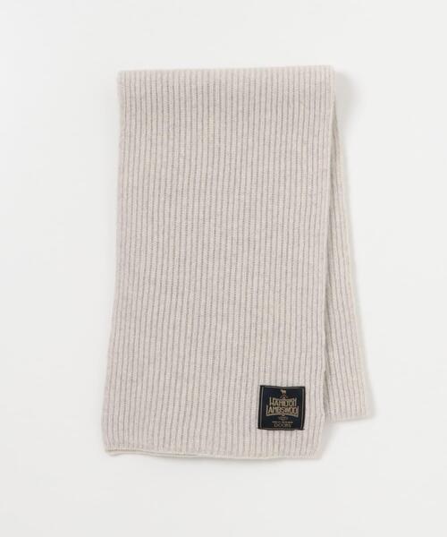 URBAN RESEARCH DOORS（アーバンリサーチドアーズ）の「ハミルトンマフラー（マフラー・メンズ・オフホワイト/ブラック/ブラウン/グリーン系その他・-）」の5枚目の写真