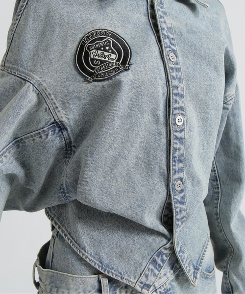 AVIREX×MOUSSY》DENIM SHIRT JACKET（デニムジャケット）｜MOUSSY