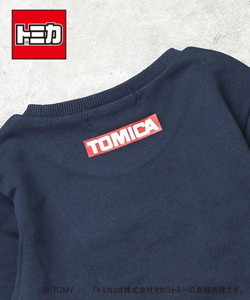DILASH(ディラッシュ)の「【トミカ / 綿100%】こうじしゃりょうのトレーナー(スウェット・キッズ・ネイビー/グレー・80/90/100/110/120/130)」の6枚目の写真