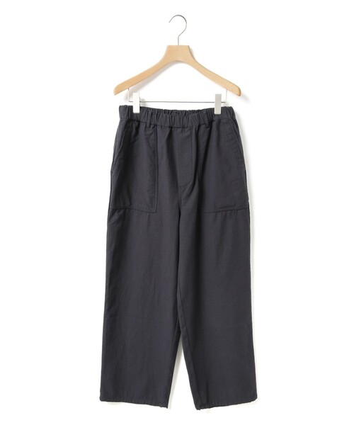 MidiUmi(ミディウミ)の「MidiUmi バックサテンベイカーパンツ(その他パンツ・レディース・カーキ/ネイビー・FREE)」の1枚目の写真