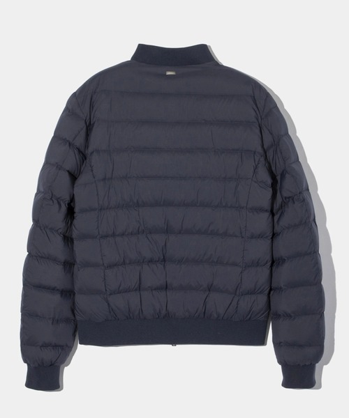 HERNO(ヘルノ)の「HERNO LEGEND BOMBER DOWN JACKET ヘルノ レジェンド MA-1タイプ ダウンジャケット(ダウンジャケット/コート・メンズ・ネイビー系1・46/44)」の5枚目の写真