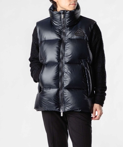 Pyrenex(ピレネックス)の「PYRENEX BARRY 3 VEST ピレネックス バリー ダウンベスト(ダウンベスト・メンズ・ブラック・MEDIUM)」の4枚目の写真