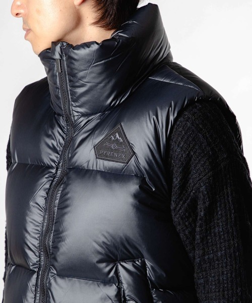 Pyrenex(ピレネックス)の「PYRENEX BARRY 3 VEST ピレネックス バリー ダウンベスト(ダウンベスト・メンズ・ブラック・MEDIUM)」の7枚目の写真