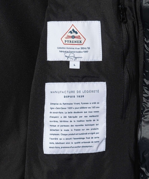 Pyrenex(ピレネックス)の「PYRENEX BARRY 3 VEST ピレネックス バリー ダウンベスト(ダウンベスト・メンズ・ブラック・MEDIUM)」の15枚目の写真
