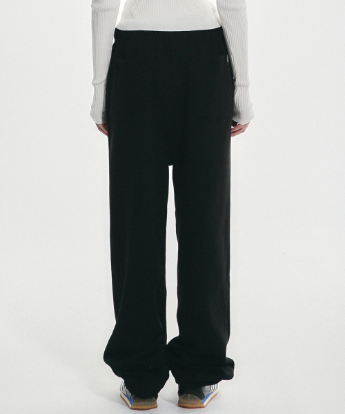 NICK&NICOLE（ニックアンドニコール）の「BUTTERFLY WIDE QUALITY PANTS_BLACK（スウェットパンツ・レディース・その他・LARGE/MEDIUM）」の4枚目の写真