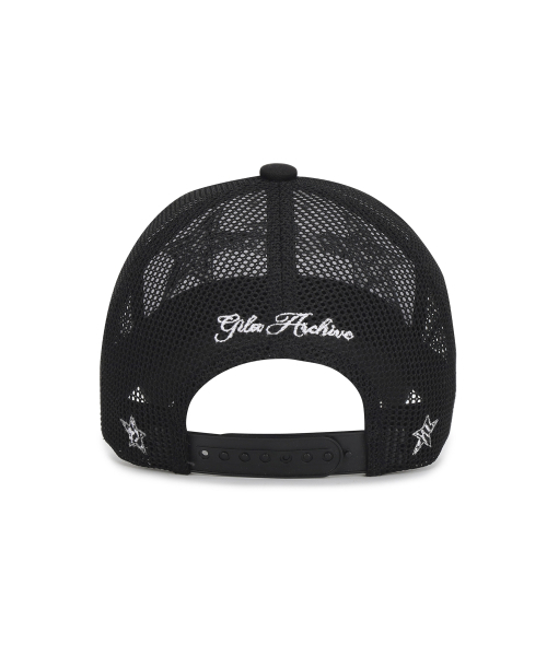 GILAARCHIVE（ギラアーカイブ）の「ANIMAL STAR MESH CAP_BK（キャップ・レディース・その他・FREE）」の4枚目の写真
