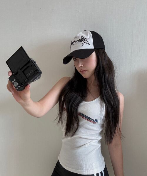 GILAARCHIVE（ギラアーカイブ）の「ANIMAL STAR MESH CAP_BK（キャップ・レディース・その他・FREE）」の13枚目の写真