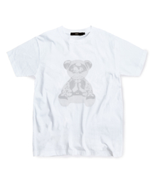 ESCAPEFROM（エスケープフロム）の「mirrored teddy bear t-shirt white（Tシャツ/カットソー・メンズ）」