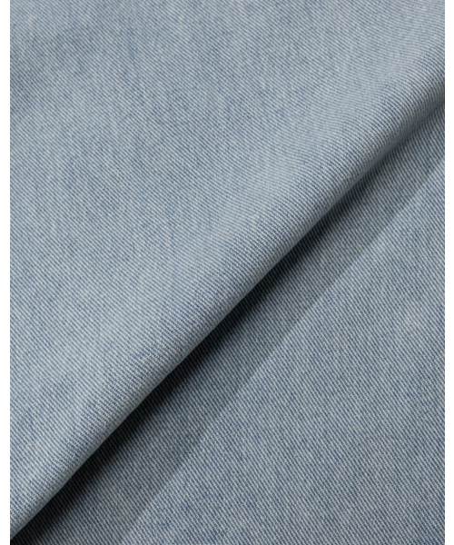 MOAA（モア）の「Fray Hem cut Jeans (WASHED LIGHT BLUE)（デニムパンツ・レディース・その他・SMALL/MEDIUM）」の4枚目の写真