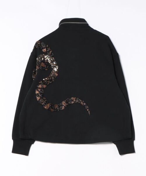 ALLSAINTS(オールセインツ)の「OUROS CLAIRE JACKET | OUROS CLARIE ジャケット(その他アウター・レディース・ブラック・XS/S/M)」の6枚目の写真