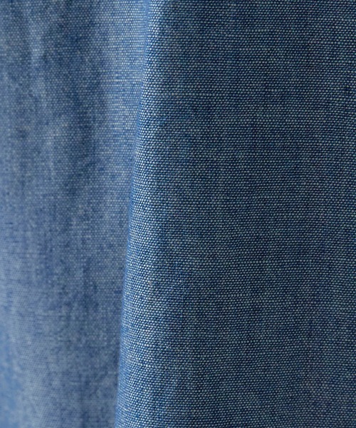 orSlow（オアスロウ）の「orSlow CHAMBRAY WORK SHIRT / 01-8064-84（シャツ/ブラウス・メンズ・ブルー・2/3）」の9枚目の写真