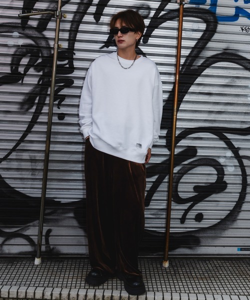 improves（インプローブス）の「ワイドシルエット リラックス ベロアパンツ（その他パンツ・メンズ・ダークブラウン/チャコール/ブラック・LARGE/MEDIUM）」の15枚目の写真