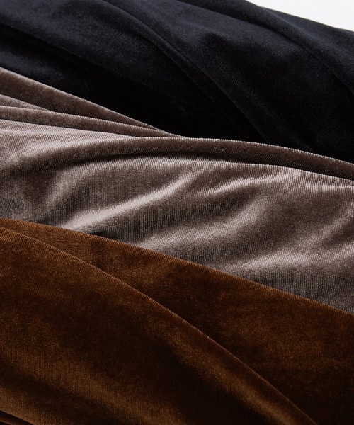 improves（インプローブス）の「ワイドシルエット リラックス ベロアパンツ（その他パンツ・メンズ・ダークブラウン/チャコール/ブラック・LARGE/MEDIUM）」の16枚目の写真