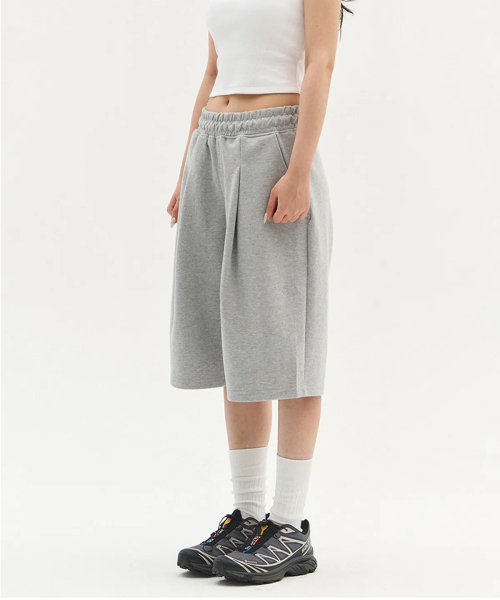 XERO（ゼロ）の「ディープワンタックスウェットショーツ [グレー]（その他パンツ・メンズ・その他・X-SMALL/SMALL/MEDIUM/LARGE/X-LARGE/FREE）」の6枚目の写真