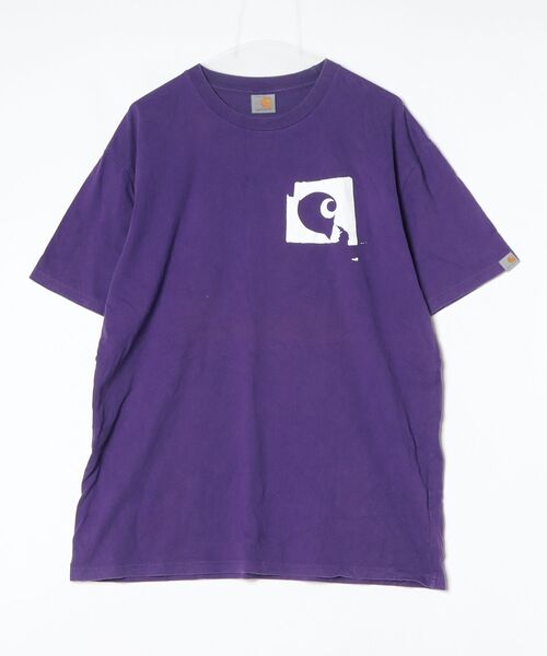 海外インポート古着 CANVAS 【M】 パープル 半袖Tシャツ 海外インポート古着 CANVAS 【M】 パープル 半袖Tシャツ の通販 by
