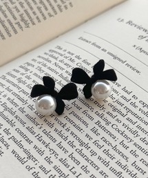 apres jour | 【apres jour×ARIAZ】パールリボンピアス(ピアス(両耳用))