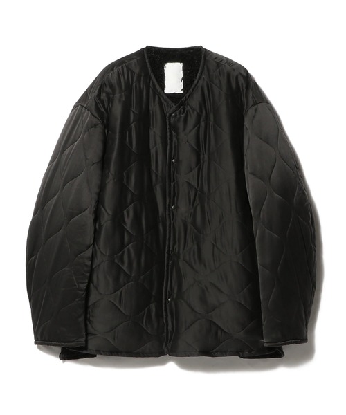 onegravity / ノーカラー キルティングブルゾン（ブルゾン