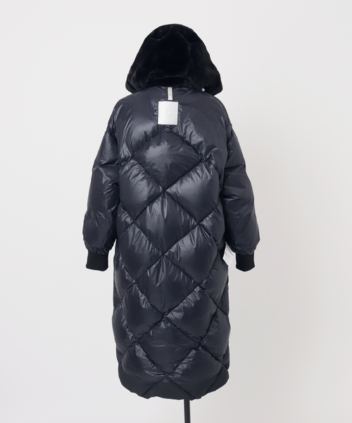 追加2》DUNO/デュノ JENNA(ジェンナ/ブラック)（ダウンジャケット