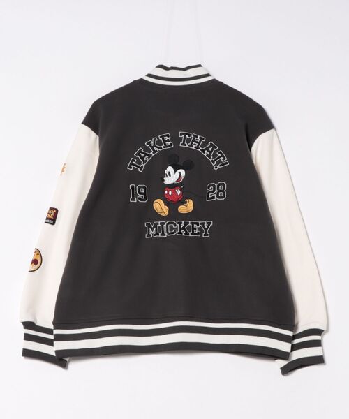 Disney(ディズニー)の「【 Disney 】 フリースボンディング バーシティジャケット 25W11(スタジャン・レディース・その他1/その他2/その他3・MEDIUM/LARGE)」の4枚目の写真