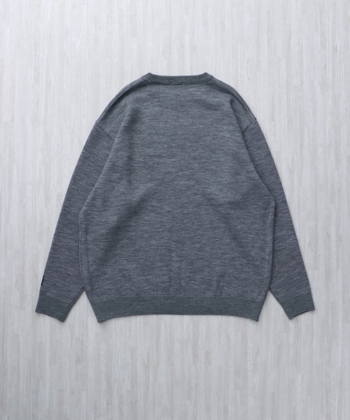 The Endless Summer(エンドレスサマー)の「【WEB / FLAG SHOP限定】TES JAPAN MADE TURN BUHI KNIT CN /クルーネックニット(ニット/セーター・メンズ・ブラック/グレー/ネイビー・LARGE/MEDIUM/X-LARGE/SMALL)」の10枚目の写真