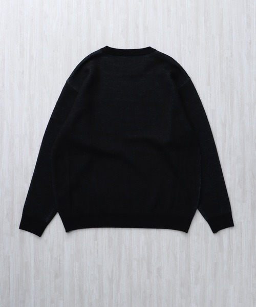 The Endless Summer(エンドレスサマー)の「【WEB / FLAG SHOP限定】TES JAPAN MADE TURN BUHI KNIT CN /クルーネックニット(ニット/セーター・メンズ・ブラック/グレー/ネイビー・LARGE/MEDIUM/X-LARGE/SMALL)」の13枚目の写真