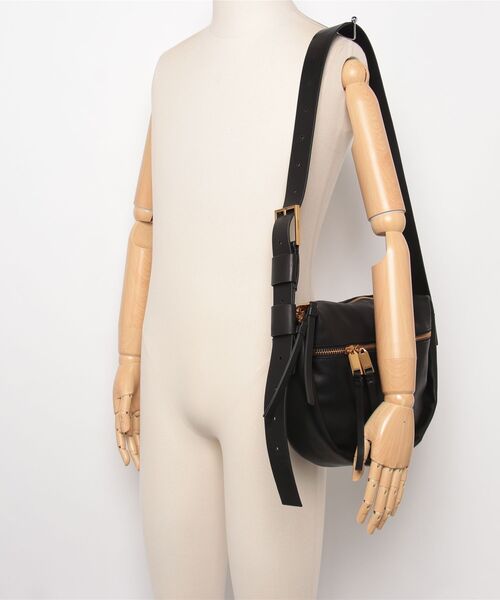 ALLSAINTS（オールセインツ）の「ALLSAINTS NOEMIE CROSSBODY（ショルダーバッグ・レディース・ブラック・FREE）」の10枚目の写真