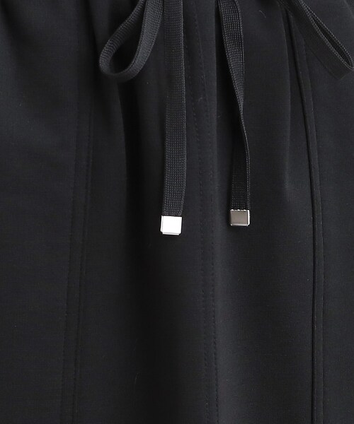 SHOO・LA・RUE（シューラルー）の「【あったか/S-LL】ベイカー風スカート（スカート・レディース・ブラック/オリーブ/ダークブラウン・01/02/03/04）」の7枚目の写真