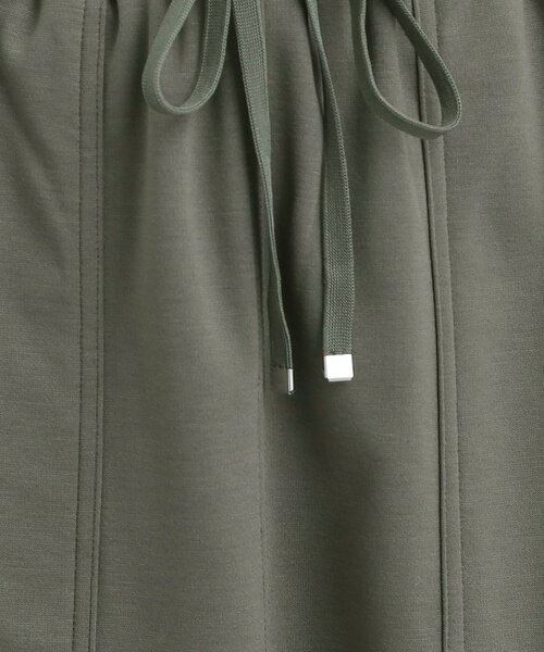 SHOO・LA・RUE（シューラルー）の「【あったか/S-LL】ベイカー風スカート（スカート・レディース・ブラック/オリーブ/ダークブラウン・01/02/03/04）」の11枚目の写真