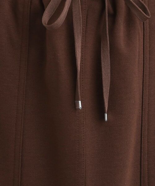 SHOO・LA・RUE（シューラルー）の「【あったか/S-LL】ベイカー風スカート（スカート・レディース・ブラック/オリーブ/ダークブラウン・01/02/03/04）」の15枚目の写真