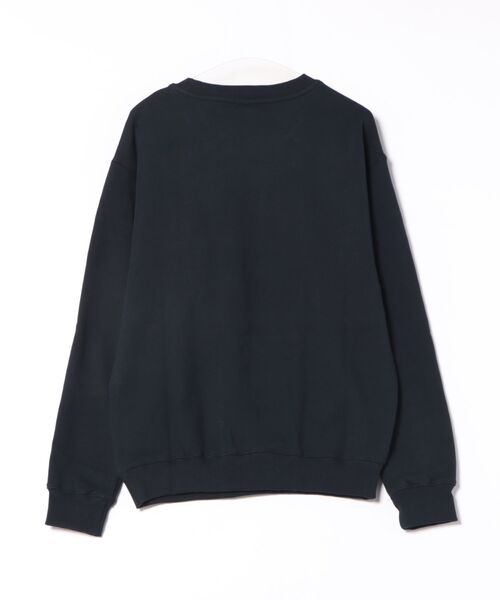 BIRDWELL(バードウェル)の「【BIRDWELL/バードウェル】WORDMARK SWEATSHIRT-JP 日本別注 ブランドロゴ スウェット トレーナー(スウェット・メンズ・ブラック/ヘザーグレー/ネイビー・LARGE/MEDIUM/X-LARGE/SMALL)」の7枚目の写真
