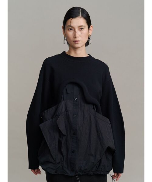 セール】DECONSTRUCTION DOCKING SHIRT CAMISOLE / ディ
