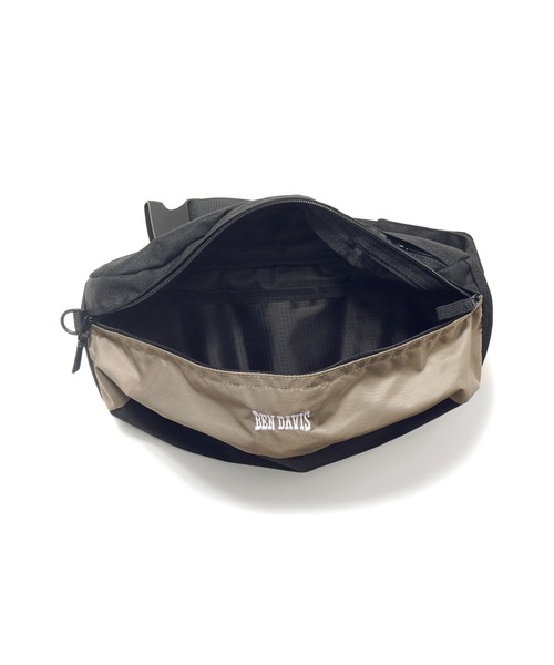 BEN DAVIS(ベンデイビス)の「《BEN DAVIS》WAIST BAG(ショルダーバッグ・メンズ・ブラック系その他/ブラック/ベージュ系その他・FREE)」の9枚目の写真