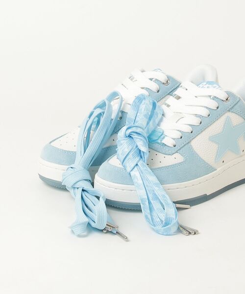 A BATHING APE（アベイシングエイプ）の「BAPE STA ICY BAPE（スニーカー・レディース・サックスブルー・6/5）」の13枚目の写真