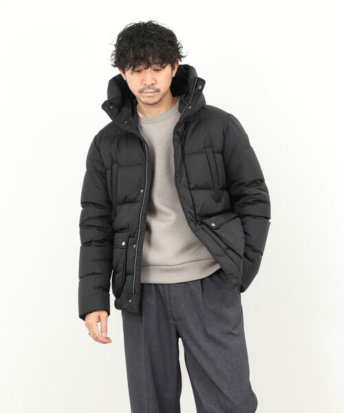 HERNO(ヘルノ)の「【HERNO/ヘルノ】HOOD DOWN JACKET フードダウンジャケット 25AW(ダウンジャケット/コート・メンズ・ブラック/チャコールグレー・46/48/50)」の8枚目の写真