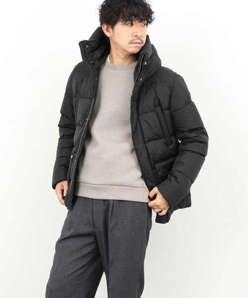 HERNO(ヘルノ)の「【HERNO/ヘルノ】HOOD DOWN JACKET フードダウンジャケット 25AW(ダウンジャケット/コート・メンズ・ブラック/チャコールグレー・46/48/50)」の10枚目の写真