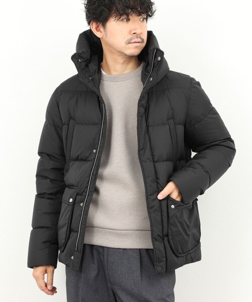 HERNO(ヘルノ)の「【HERNO/ヘルノ】HOOD DOWN JACKET フードダウンジャケット 25AW(ダウンジャケット/コート・メンズ・ブラック/チャコールグレー・46/48/50)」の14枚目の写真