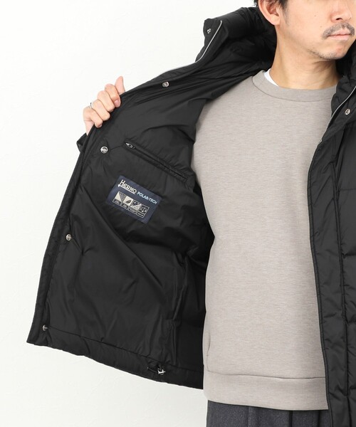HERNO(ヘルノ)の「【HERNO/ヘルノ】HOOD DOWN JACKET フードダウンジャケット 25AW(ダウンジャケット/コート・メンズ・ブラック/チャコールグレー・46/48/50)」の3枚目の写真
