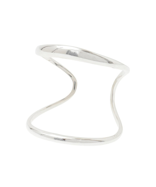 JAMIRAY（ジャミレイ）＞“LINE SCULPT”バングル（シルバー）（その他