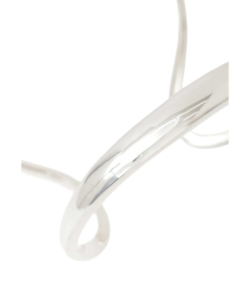 JAMIRAY（ジャミレイ）＞“LINE SCULPT”バングル（シルバー）（その他