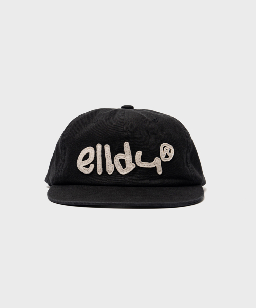 elldu(エルドゥ)の「エルドゥ アプリケ-アプリ ブラック(キャップ・レディース・その他・OS)」の1枚目の写真