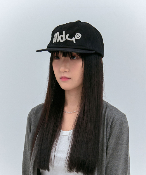 elldu(エルドゥ)の「エルドゥ アプリケ-アプリ ブラック(キャップ・レディース・その他・OS)」の5枚目の写真