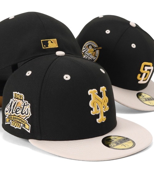 ニューエラキャップ 59FIFTY ツートーンサイドパッチMLB ONSPOTZ別注