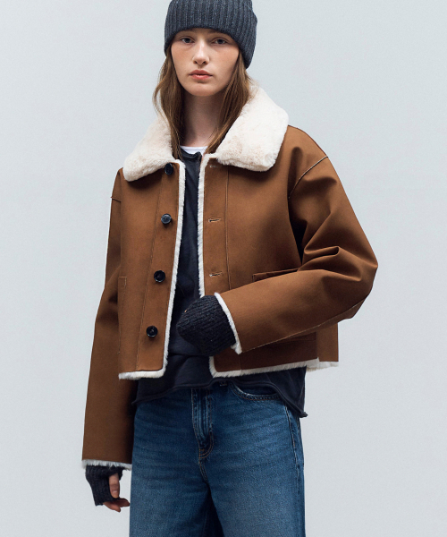 Reversible Point Mustang in Camel