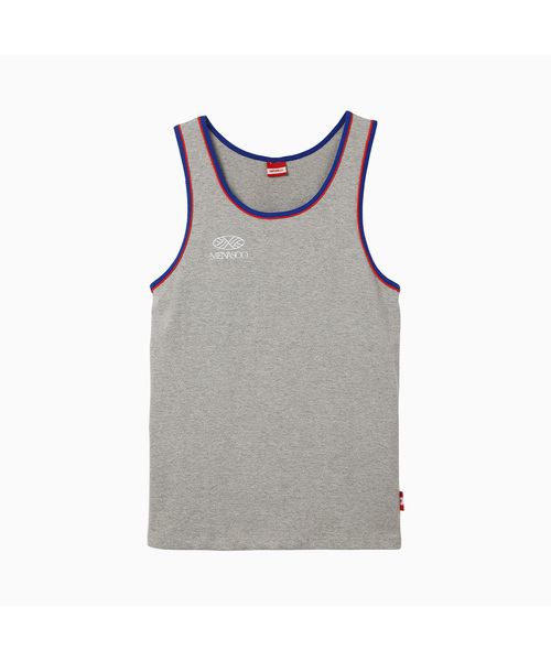 MENASOO(ミナス)の「DOUBLE COLOR COVER COTTON SLEEVE_GRAY(Tシャツ/カットソー・レディース・グレー・F)」の1枚目の写真