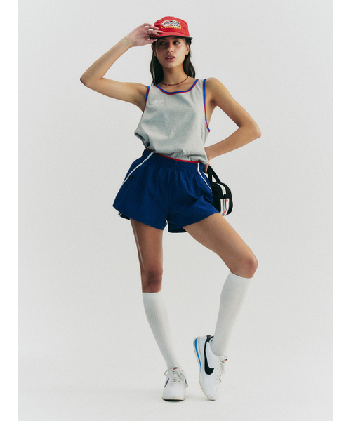 MENASOO(ミナス)の「DOUBLE COLOR COVER COTTON SLEEVE_GRAY(Tシャツ/カットソー・レディース・グレー・F)」の5枚目の写真