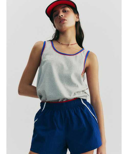 MENASOO(ミナス)の「DOUBLE COLOR COVER COTTON SLEEVE_GRAY(Tシャツ/カットソー・レディース・グレー・F)」の9枚目の写真